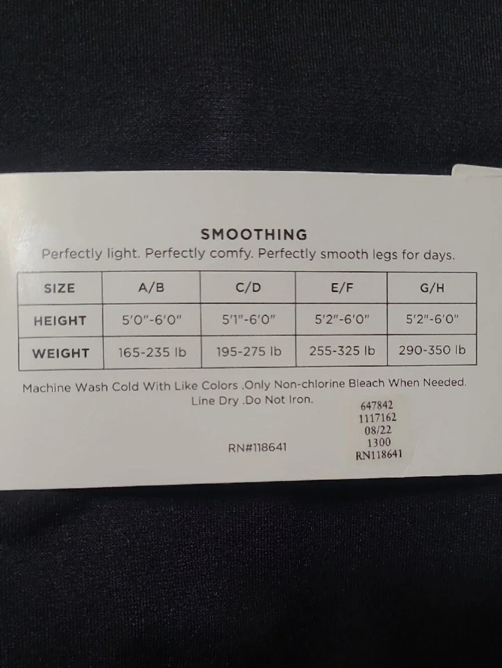 Lane Bryant Black Smoothing Leggings